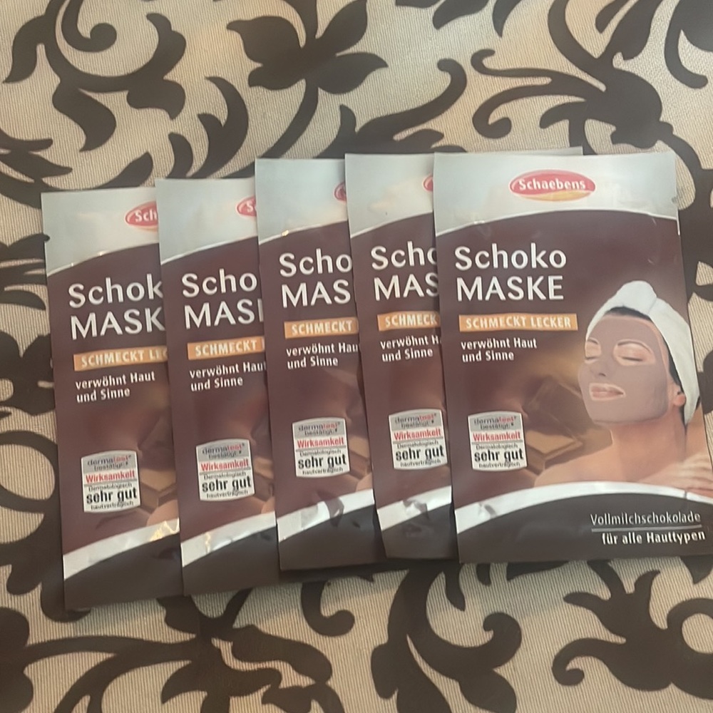 Schaebens Schoko Maske (Chocolate Mask) 5 packages